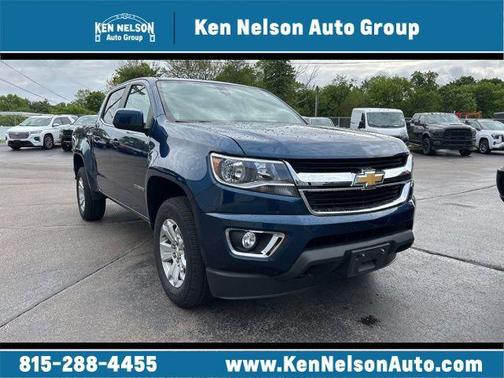 Pacific Blue Metallic 2020 Chevrolet Colorado LT