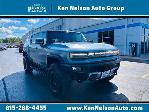 Neptune Blue Matte 2024 GMC HUMMER EV SUV 3X SUV