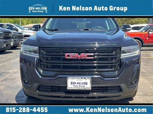 Midnight Blue Metallic 2021 GMC Acadia AWD SLT