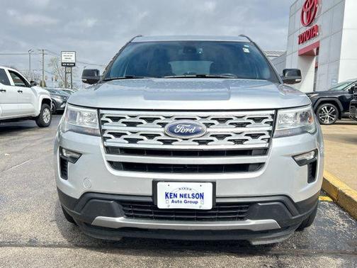 Ingot Silver 2018 Ford Explorer XLT