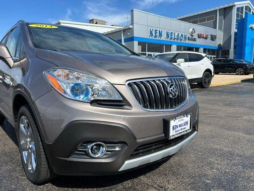 Cocoa Silver Metallic 2014 Buick Encore Leather