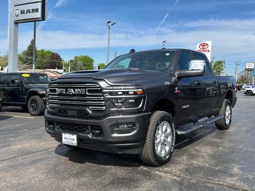 Granite Crystal Metallic Clearcoat 2026 RAM 3500 Laramie Crew Cab 4x4 6'4' Box