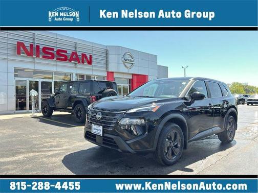Super Black 2026 Nissan Rogue SV