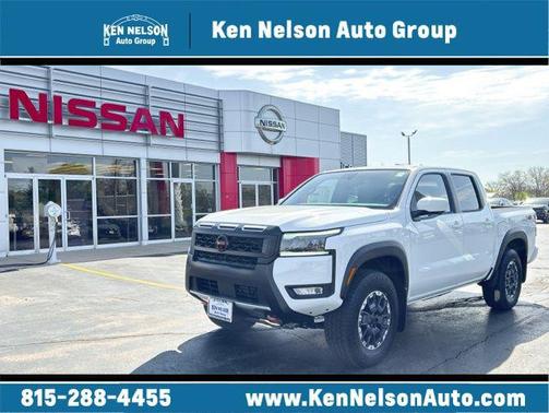 Glacier White 2026 Nissan Frontier PRO-4X
