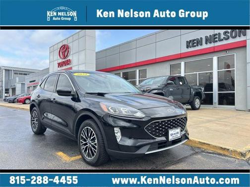 Agate Black Metallic 2022 Ford Escape SEL