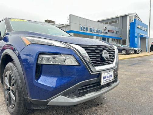 Caspian Blue Metallic 2023 Nissan Rogue SV