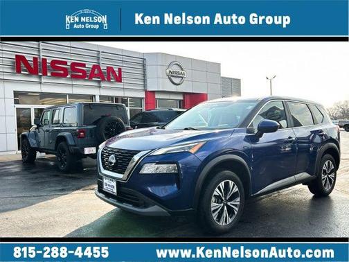 Caspian Blue Metallic 2023 Nissan Rogue SV