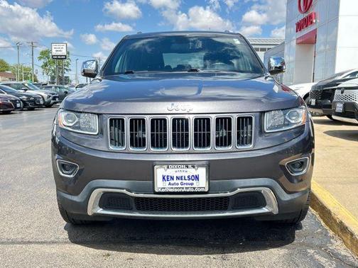 Granite Crystal Metallic Clearcoat 2015 Jeep Grand Cherokee Limited