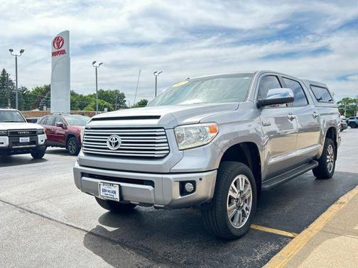 Silver Sky Metallic 2017 Toyota Tundra Platinum