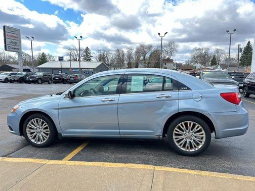 Crystal Blue Pearlcoat 2012 Chrysler 200 Limited