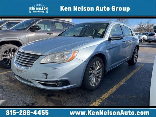 Crystal Blue Pearlcoat 2012 Chrysler 200 Limited