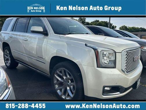 White Diamond Clearcoat 2015 GMC Yukon Denali