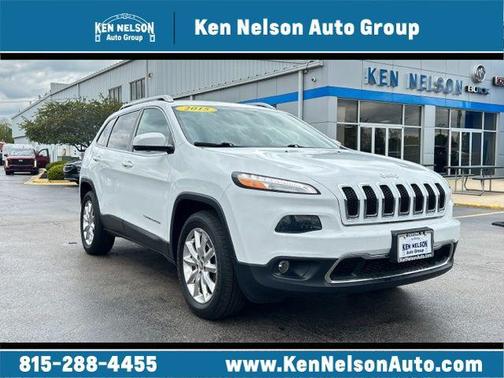 Bright White Clearcoat 2015 Jeep Cherokee Limited
