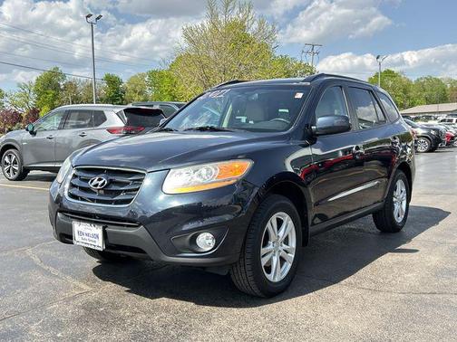 Pacific Blue Pearl 2011 Hyundai SANTA FE Limited