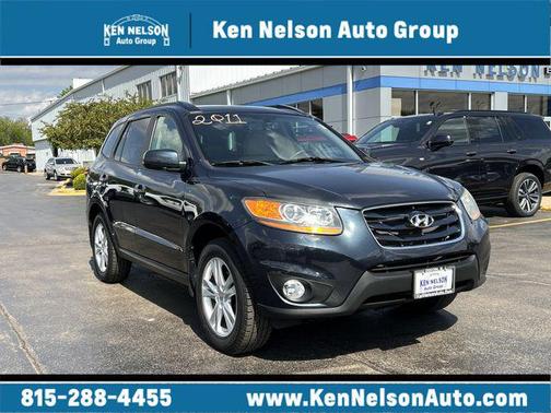 Pacific Blue Pearl 2011 Hyundai SANTA FE Limited