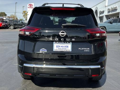Super Black 2026 Nissan Rogue Platinum