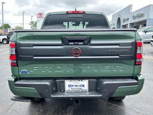 Tactical Green Metallic 2026 Nissan Frontier PRO-4X