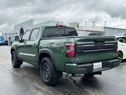 Tactical Green Metallic 2026 Nissan Frontier PRO-4X
