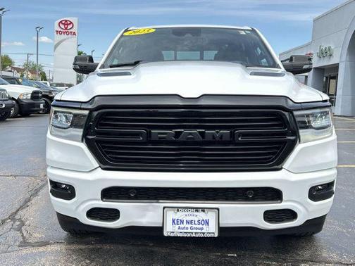 Bright White Clearcoat 2023 RAM 1500 Laramie