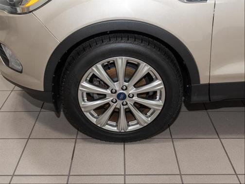 White Gold 2017 Ford Escape Titanium