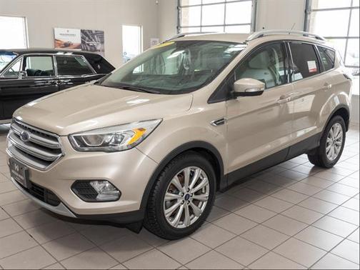 White Gold 2017 Ford Escape Titanium