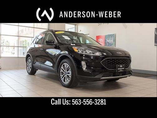 Agate Black Metallic 2021 Ford Escape SEL