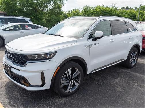 Snow White Pearl 2023 Kia Sorento Hybrid SX Prestige