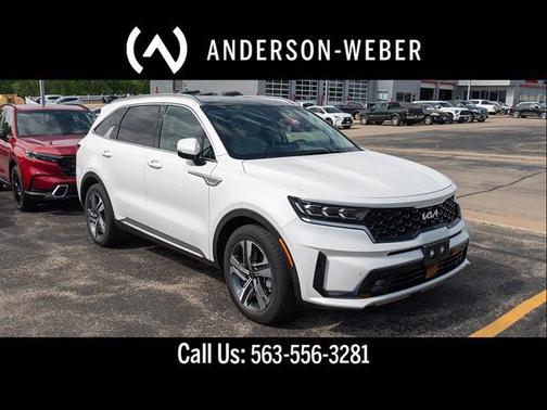 Snow White Pearl 2023 Kia Sorento Hybrid SX Prestige
