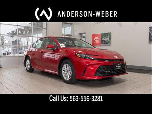 Supersonic Red 2026 Toyota Camry LE