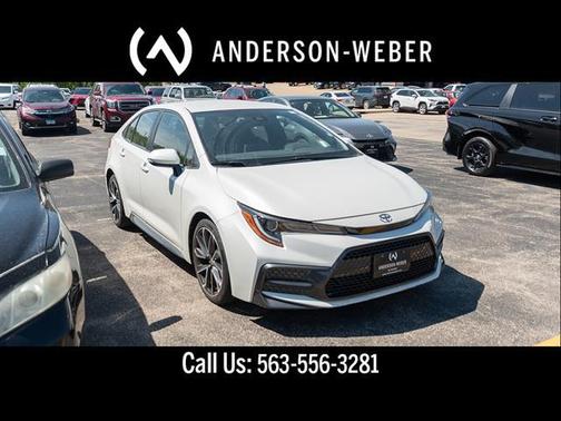 White 2020 Toyota Corolla SE
