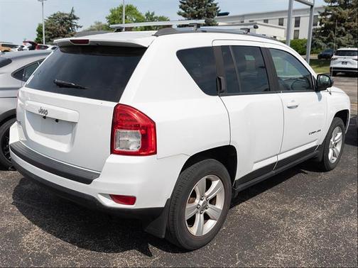 Bright White Clearcoat 2013 Jeep Compass Sport