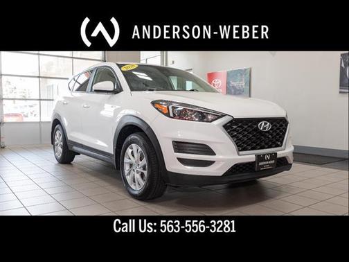 Winter White 2020 Hyundai TUCSON SE SUV