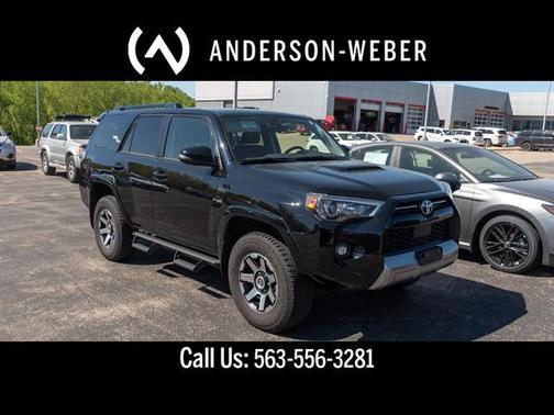 Midnight Black Metallic 2022 Toyota 4Runner TRD Off Road Premium