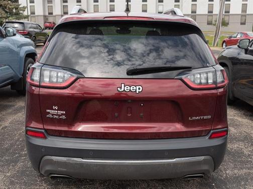 Velvet Red Pearlcoat 2019 Jeep Cherokee Limited