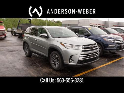 Celestial Silver Metallic 2019 Toyota Highlander XLE