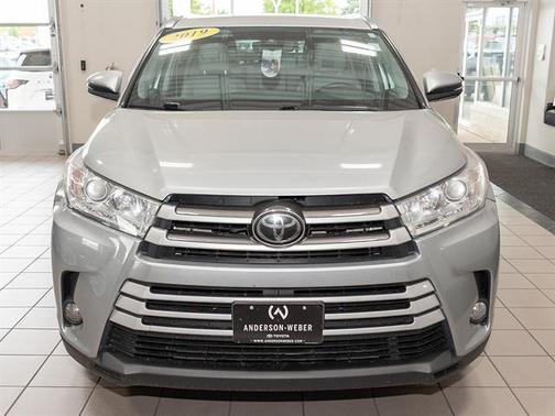 Celestial Silver Metallic 2019 Toyota Highlander XLE
