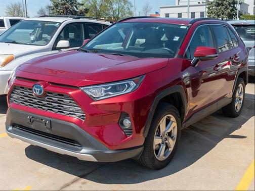 Ruby Flare Pearl 2020 Toyota RAV4 Hybrid Limited