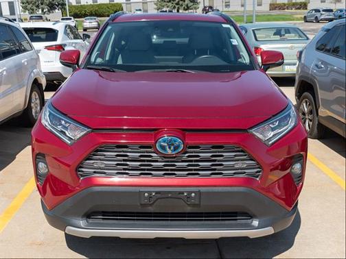 Ruby Flare Pearl 2020 Toyota RAV4 Hybrid Limited