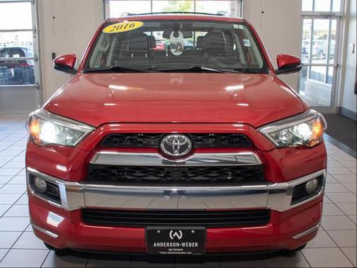 Barcelona Red Metallic 2016 Toyota 4Runner Limited