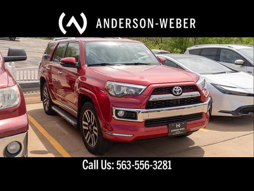 Barcelona Red Metallic 2016 Toyota 4Runner Limited
