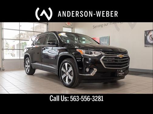 Mosaic Black Metallic 2019 Chevrolet Traverse LT Leather