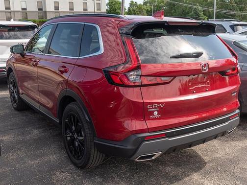 Radiant Red Metallic 2025 Honda CR-V Hybrid Sport Touring AWD