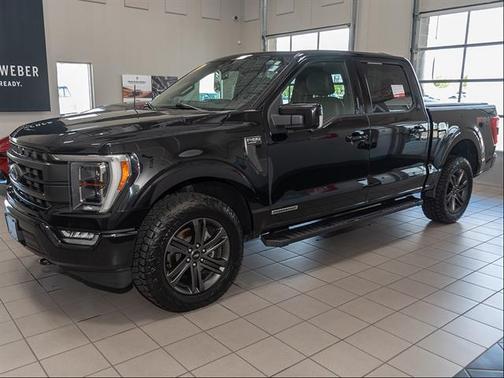 Agate Black Metallic 2021 Ford F-150 Lariat