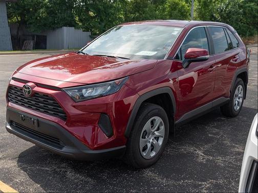 Ruby Flare Pearl 2022 Toyota RAV4 LE
