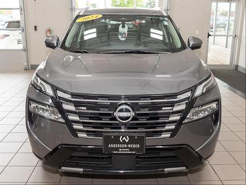 Gun Metallic 2024 Nissan Rogue Platinum