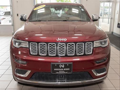 Velvet Red Pearlcoat 2020 Jeep Grand Cherokee Summit