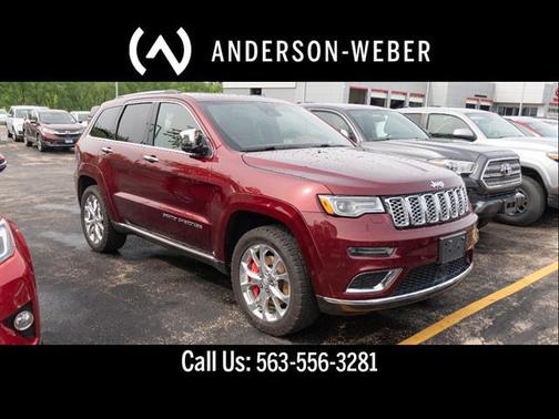 Velvet Red Pearlcoat 2020 Jeep Grand Cherokee Summit