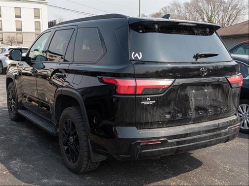 Midnight Black Metallic 2024 Toyota Sequoia Limited