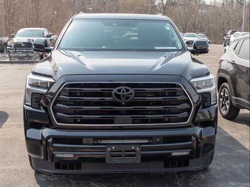 Midnight Black Metallic 2024 Toyota Sequoia Limited