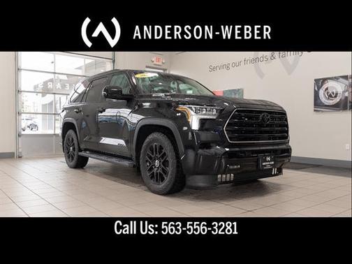 Midnight Black Metallic 2024 Toyota Sequoia Limited